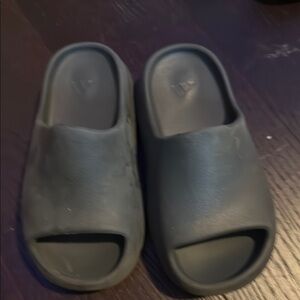 Black Slide Sandals